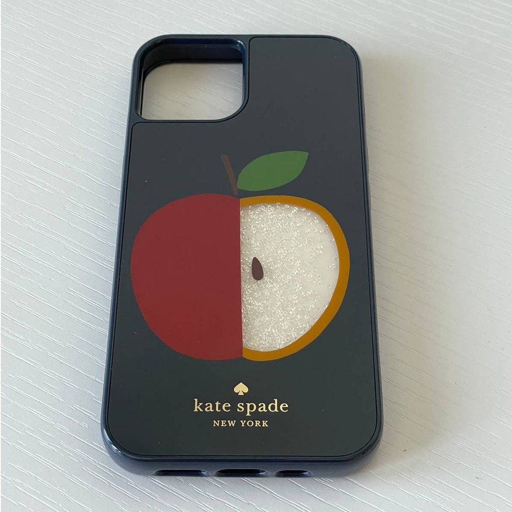 Kate Spade Apple iPhone 13 Pro max Case Blue Multi - Picture 4 of 12